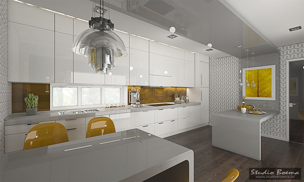 Amenajare interioara apartament Primaverii