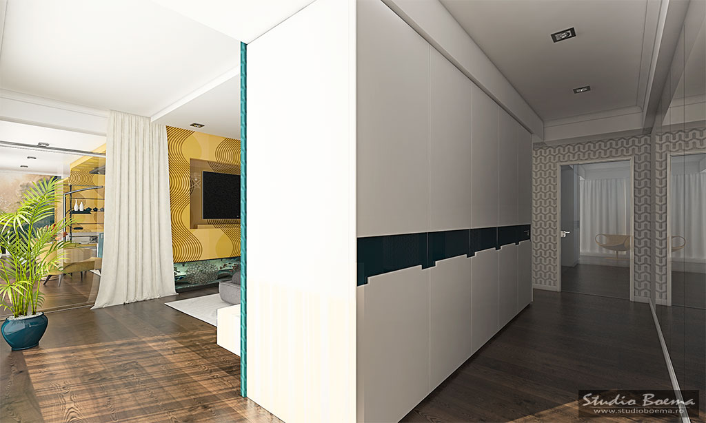 Amenajare interioara apartament Primaverii