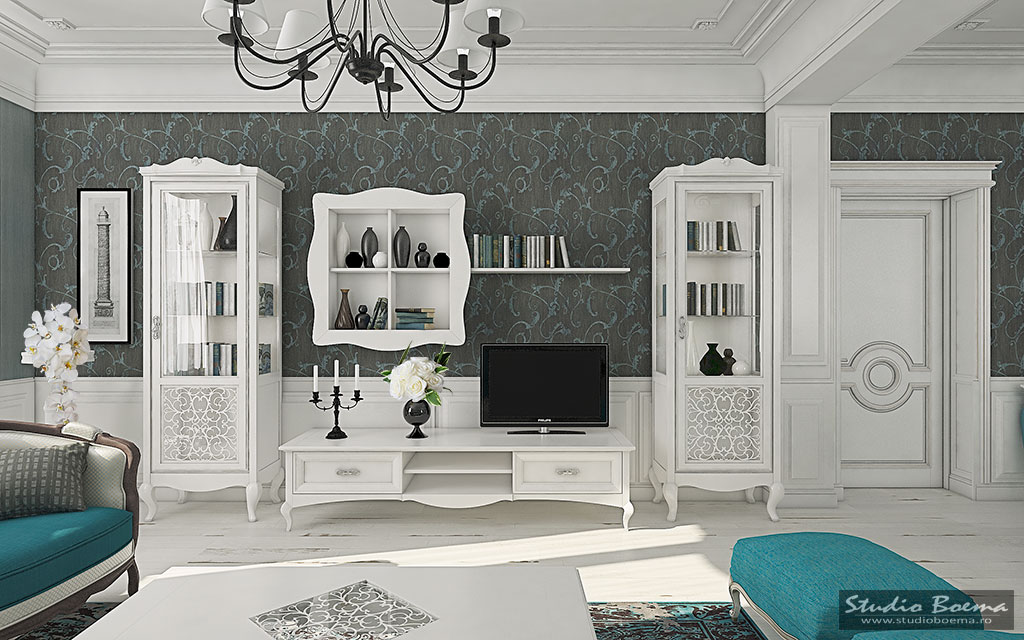 Amenajare interioara vila Eclectic