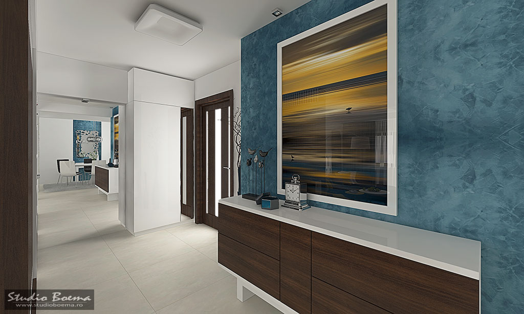 Amenajare interioara vila Dobroesti(parter)