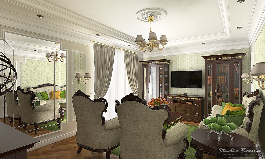 Amenajare interioara apartament Reghin