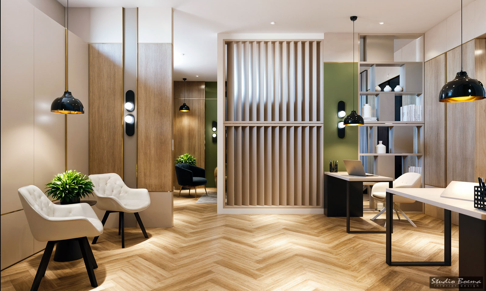 Design interior sediu birouri Primaverii