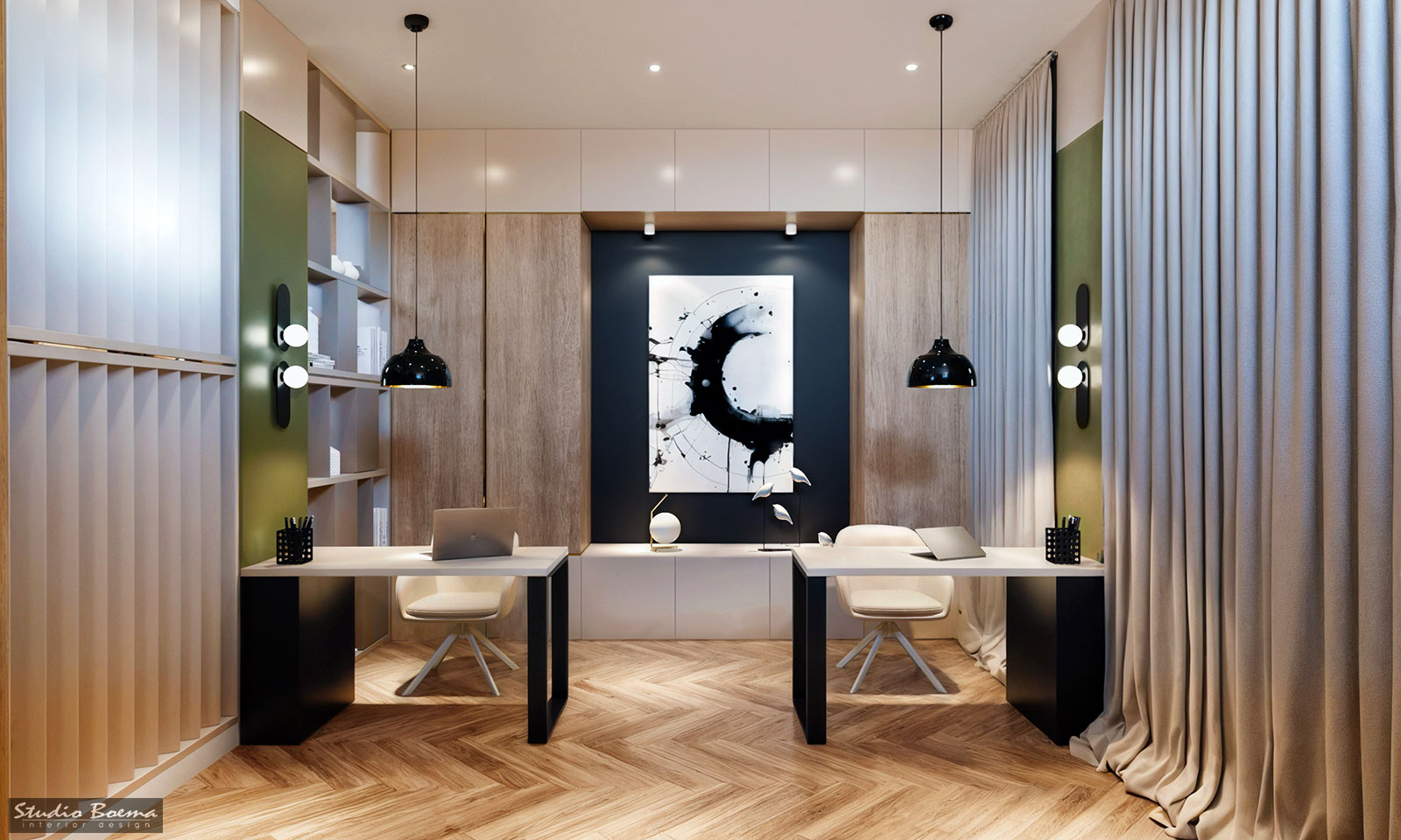 Design interior sediu birouri Primaverii