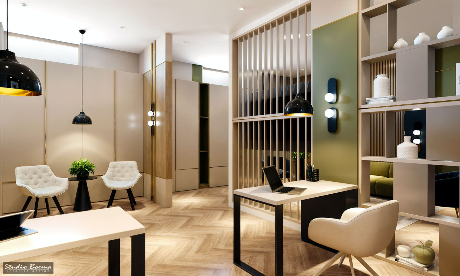 Design interior sediu birouri Primaverii